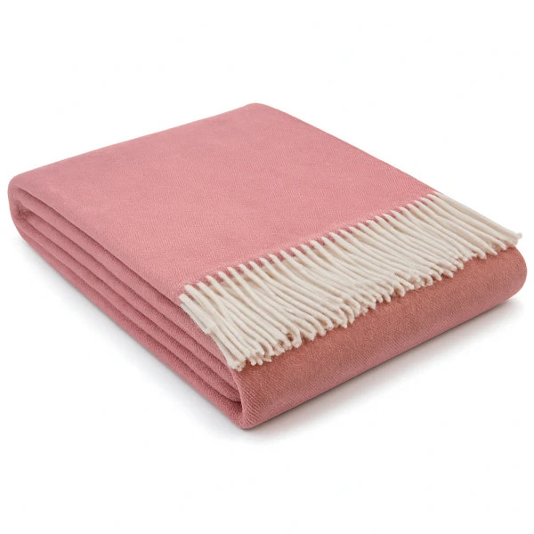 Плед вовняний Love You 6063 140х200 см рожевий