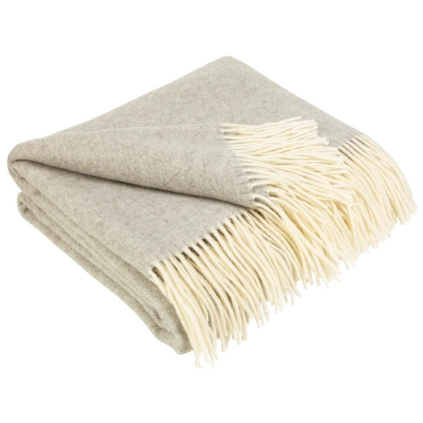 Плед вовняний Love You 6064 140х200 см світло-бежевий