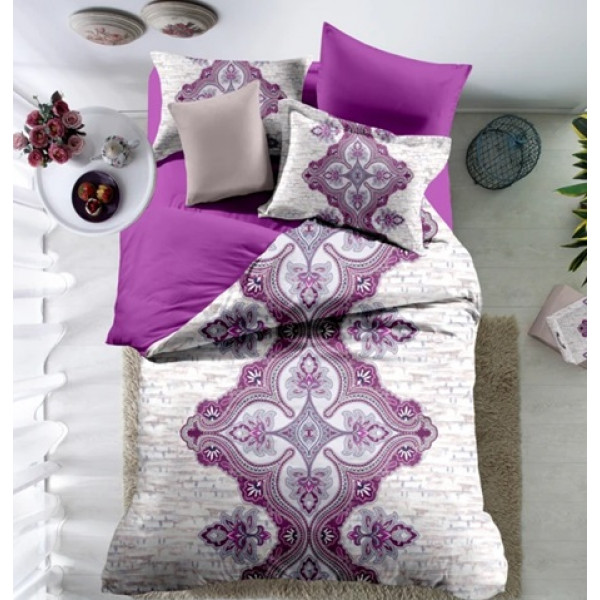 Постільна білизна євро Love You DIGITAL Віолетта QY1166 1710005 200х220 см