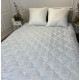 Ковдра полуторна подвійна 4 сезони з холлофайбера Arda 21555 142х210 см блакитна