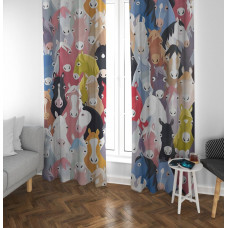Штори 3D Horses 31695 300х150 см