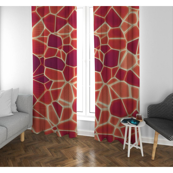 Штори 3D Red passion 31697 300х150 см