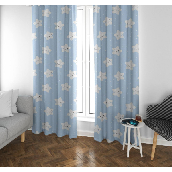 Штори 3D Зірочки 31667 300х150 см