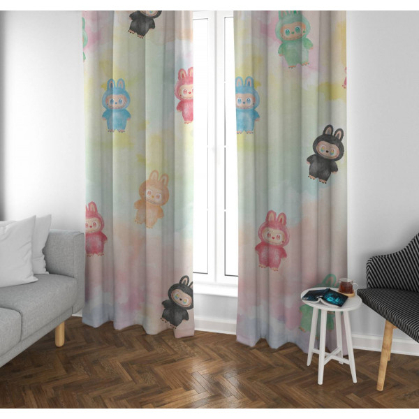 Штори 3D Лабубу 31691 300х150 см