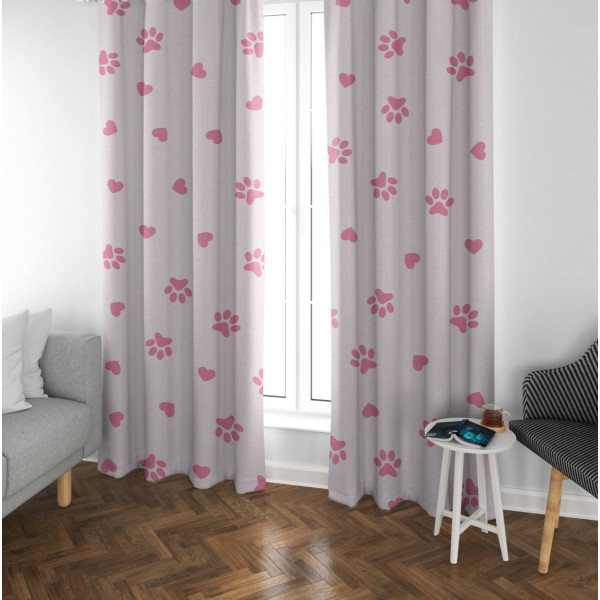 Штори 3D Лапки 31686 270х150 см