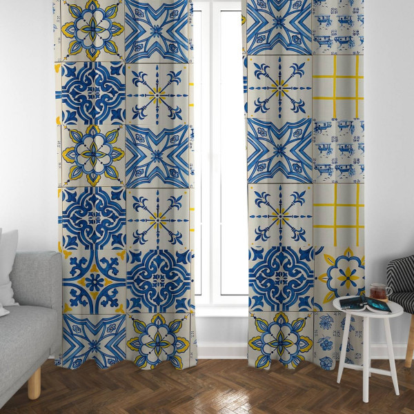 Штори 3D Плитка 31655 300х150 см