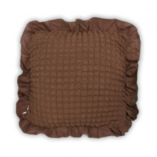 Подушка декоративна з наволочкою Love You 181157 45х45 см какао