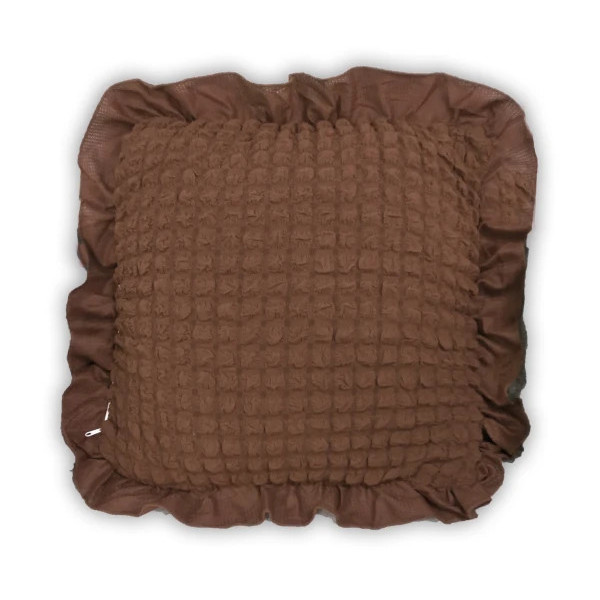 Подушка декоративна з наволочкою Love You 181157 45х45 см какао