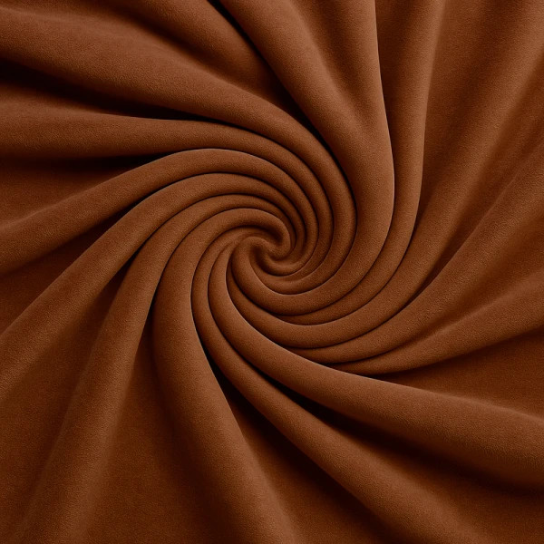 Чохол на диван 2-х місний Love You Велюр 81221 коричневий