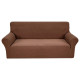Чохол на диван 3-місний Love You Corn Fleece 81182 коричневий