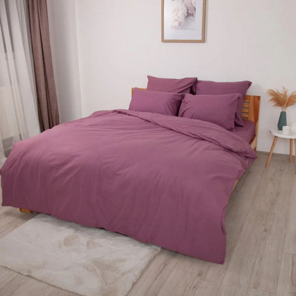 Постільна білизна полуторна ТЕП Happy Sleep Відень 2-03794-28029 150х215 см рожеве