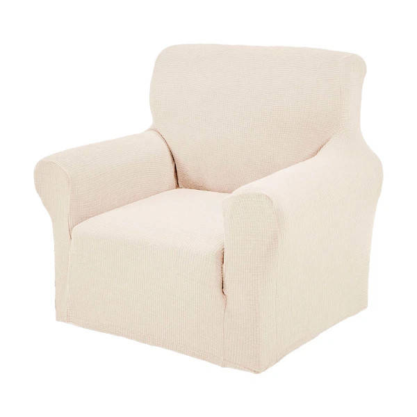 Чохол на крісло універсальний Love You Corn Fleece 82183 айворі