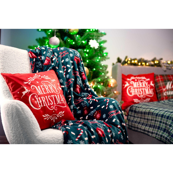 Плед Ardesto Flannel Солодке какао ART0116PB 160х200 см зелений