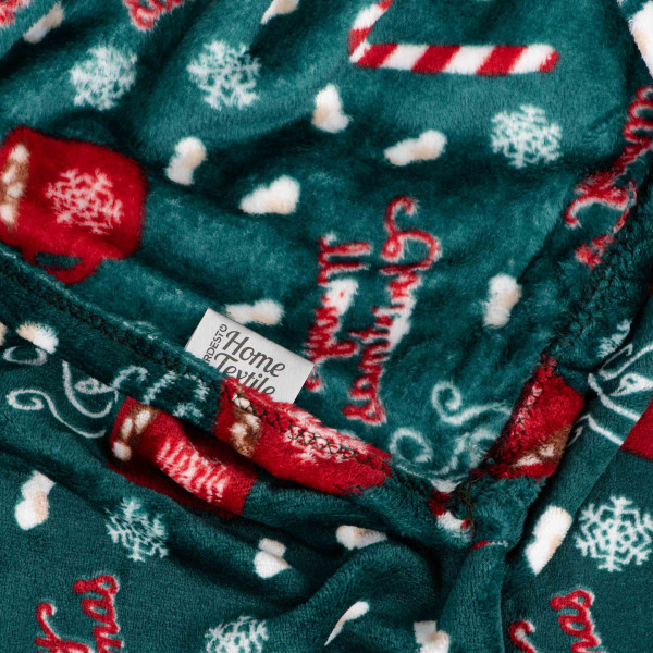 Плед Ardesto Flannel Солодке какао ART0116PB 160х200 см зелений