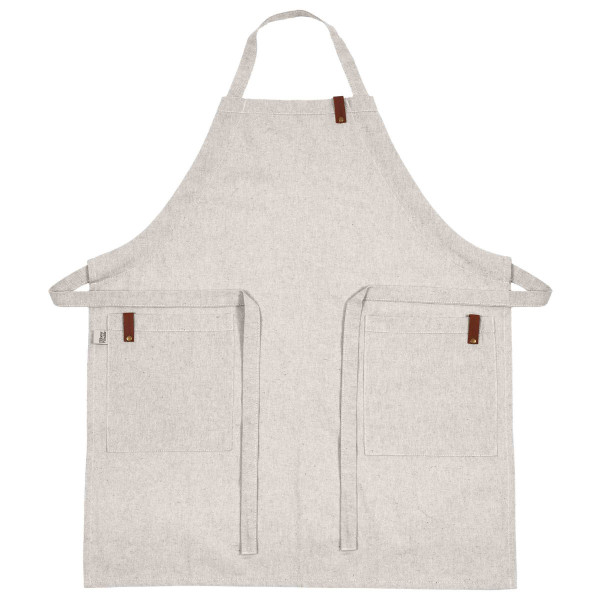 Фартух кухонний Ardesto Oliver ART12OL 63х76 см світло-сірий