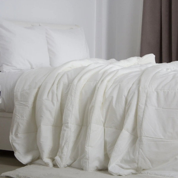 Ковдра полуторна ТЕП Nature Collection Tencel 1-03935_00000 155х200 см біла