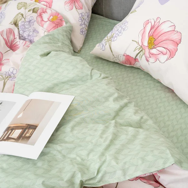 Постільна білизна двоспальне Viluta Ранфорс 25364-2 210х175 см