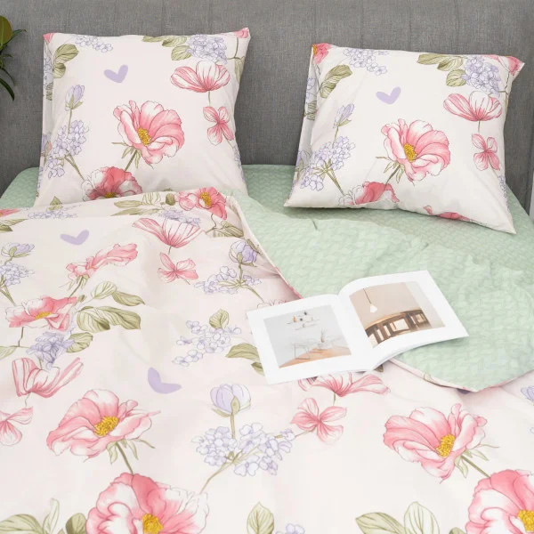 Постільна білизна двоспальне Viluta Ранфорс 25364-2 210х175 см