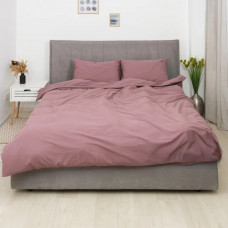 Постільна білизна двоспальне Viluta Сатин Wash-83-2 210х175 см холодна рожева