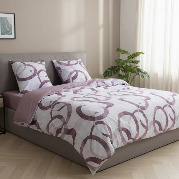 Постільна білизна євро Viluta Ранфорс 25402-E 220х200 см