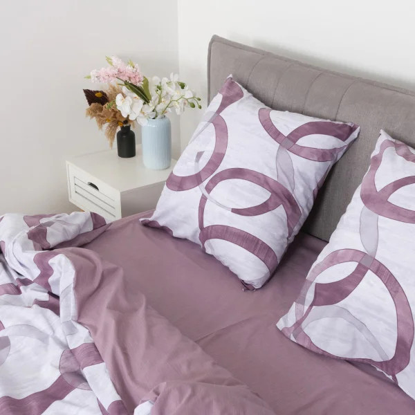 Постільна білизна євро Viluta Ранфорс 25402-E 220х200 см