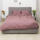 Постільна білизна сімейна Viluta Сатин Wash-83-S 210х143х2 см холодна рожева