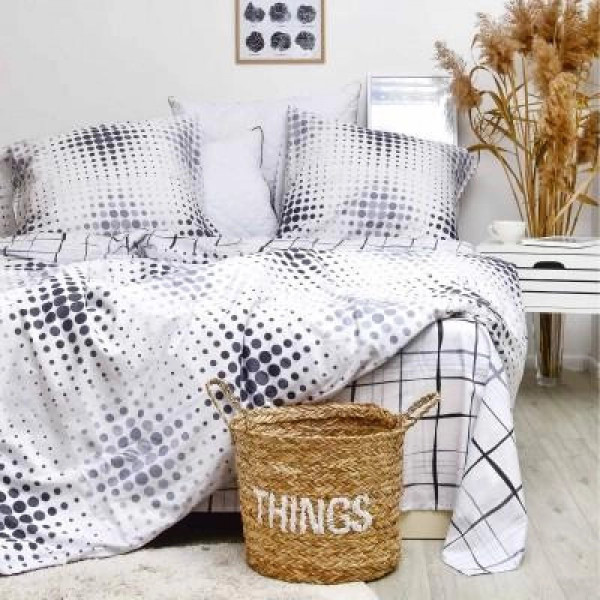 Постільна білизна двоспальне Viluta Сатин Twill 518-2 210х175 см