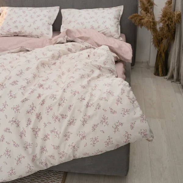 Постільна білизна євро Tiare Сатин Люкс 157-E 230х260 см