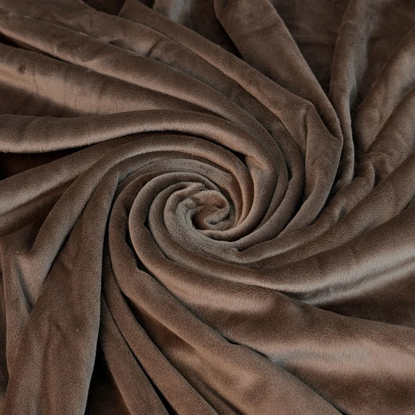 Чохол на диван-книжку велюровий Love You 81177 какао