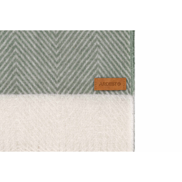 Плед Ardesto Leonardo BianСo ART-0504-LB 140х200 см зелений
