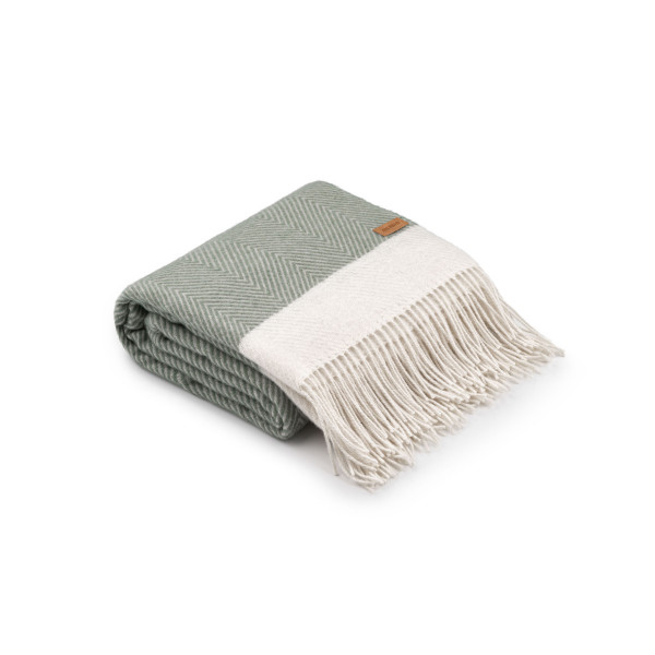 Плед Ardesto Leonardo BianСo ART-0504-LB 140х200 см зелений