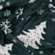 Плед Ardesto Christmas Flannel Ялинки Зелений ART0128PB 160х200 см