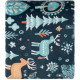 Плед Ardesto Christmas Flannel Олені Зелений ART0127PB 160х200 см
