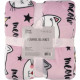 Плед Ardesto Flannel Котики ART0132PB 160х200 см