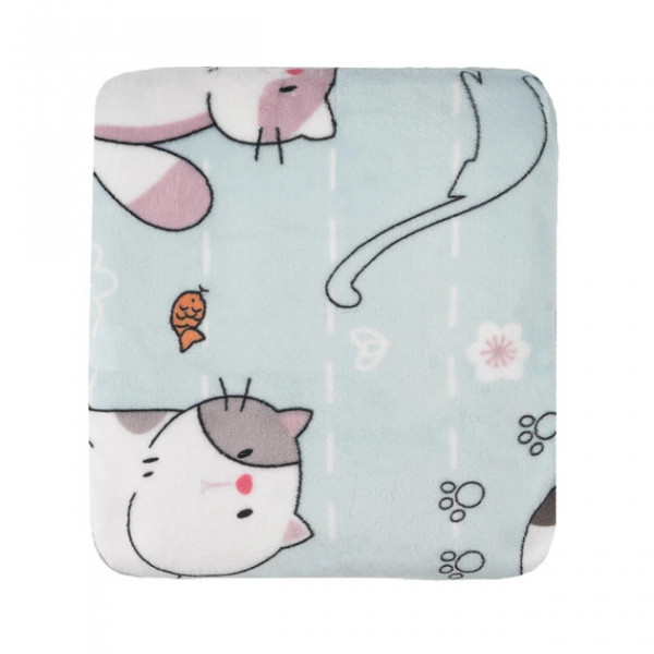 Плед Ardesto Flannel Милі котики ART0130PB 160х200 см
