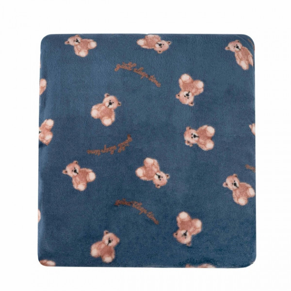 Плед Ardesto Flannel Плюшеві ведмедики ART0131PB 160х200 см