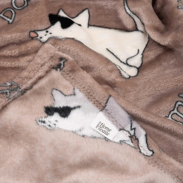 Плед Ardesto Flannel Собачки в окулярах ART0129PB 160х200 см