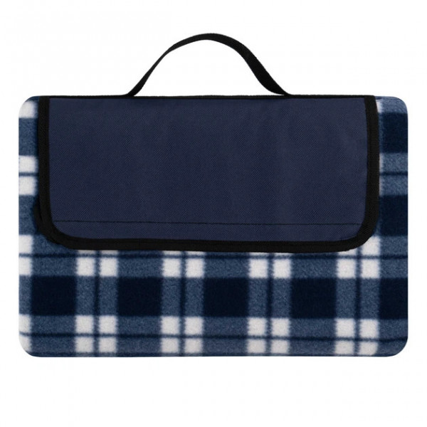 Плед Ardesto Picnic Клітка ART0916BC 130х170 см синій