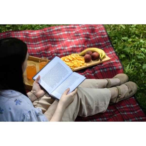 Плед Ardesto Picnic Клітка ART0916RC 130х170 см червоний