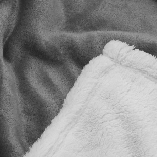 Плед Ardesto Sherpa ART0203SH 160х200 см сірий