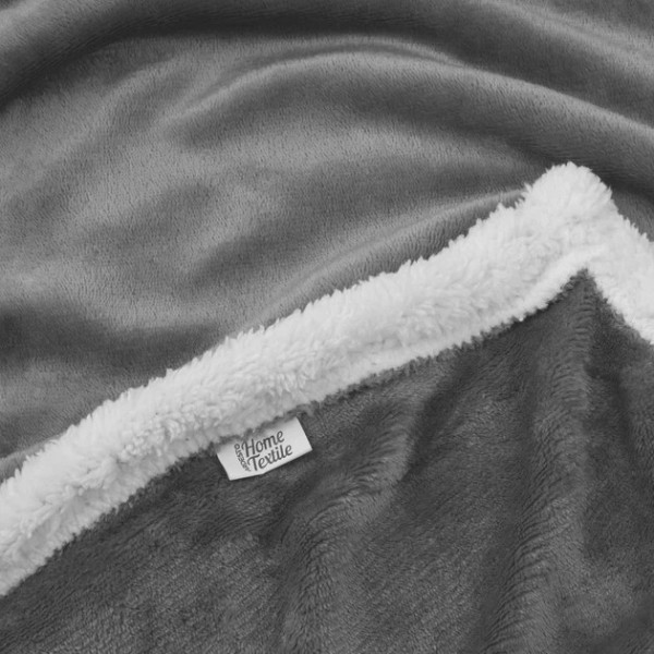 Плед Ardesto Sherpa ART0203SH 160х200 см сірий