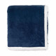 Плед Ardesto Sherpa ART0204SH 160х200 см темно-синій
