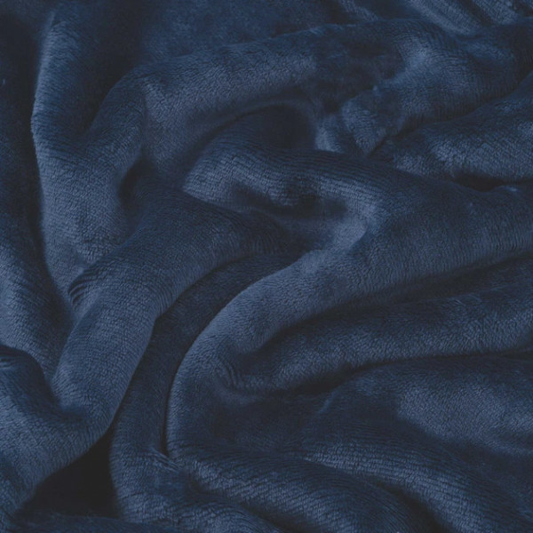 Плед Ardesto Sherpa ART0204SH 160х200 см темно-синій