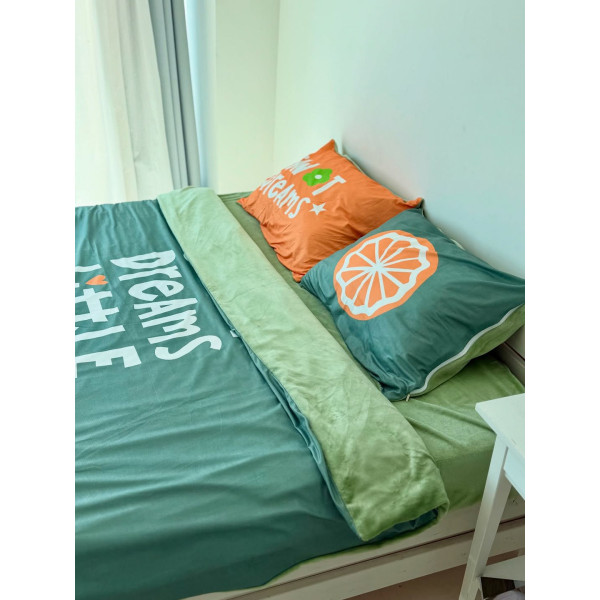 Постільна білизна двоспальне Dushka Home 21521 180х215 см