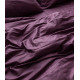 Постільна білизна двоспальна Dushka Home Страйп сатин 20533 180х215 см сливова