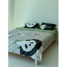 Постільна білизна євро Dushka Home 21519 200х220 см