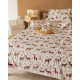 Постільна білизна євро Dushka Home Байка 21455 200х220 см