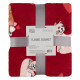Плед Ardesto Flannel Котики із сердечками ART0124PB 160х200 см