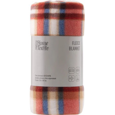 Плед Ardesto FleeСe ART0720PB 130х160 см білий з коричневим