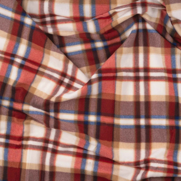 Плед Ardesto FleeСe ART0720PB 130х160 см білий з коричневим